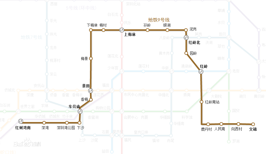 深圳地铁9号线与5号线可以转换站线吗-第1张-交通-答答问