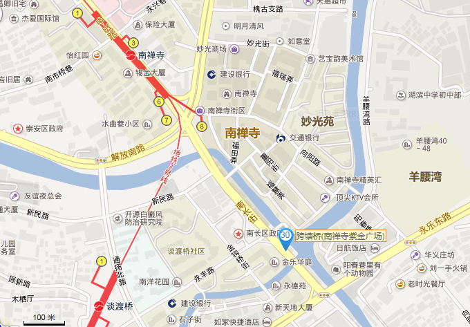 无锡市公交车105路,在南禅寺在地铁站几号出口最近-第1张-交通-答答问