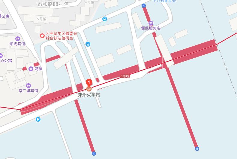 郑州火车站地铁钱一号线在哪-第1张-交通-答答问