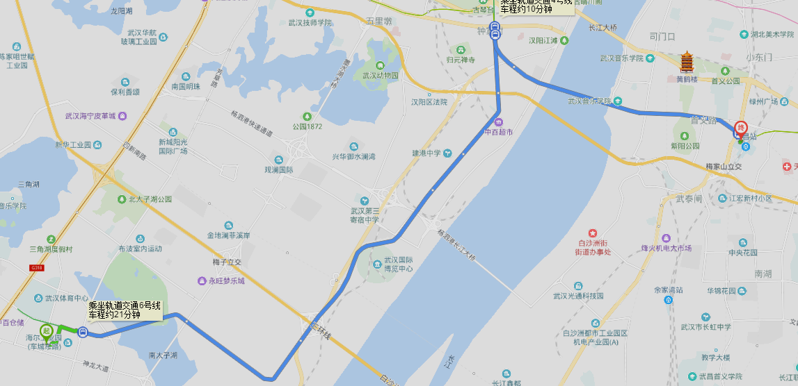 从武汉协和医院坐几号地铁到武昌火车站-第1张-交通-答答问