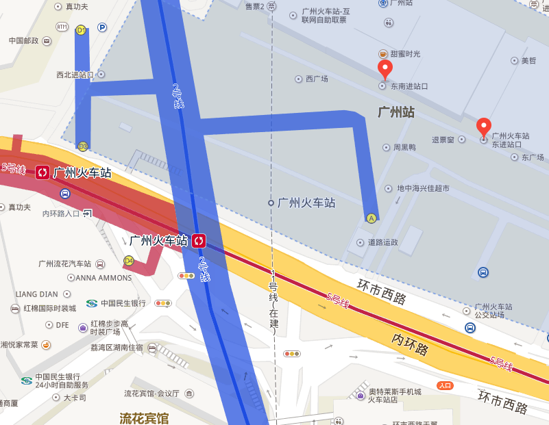 到广州火车站坐几号线地铁-第1张-交通-答答问