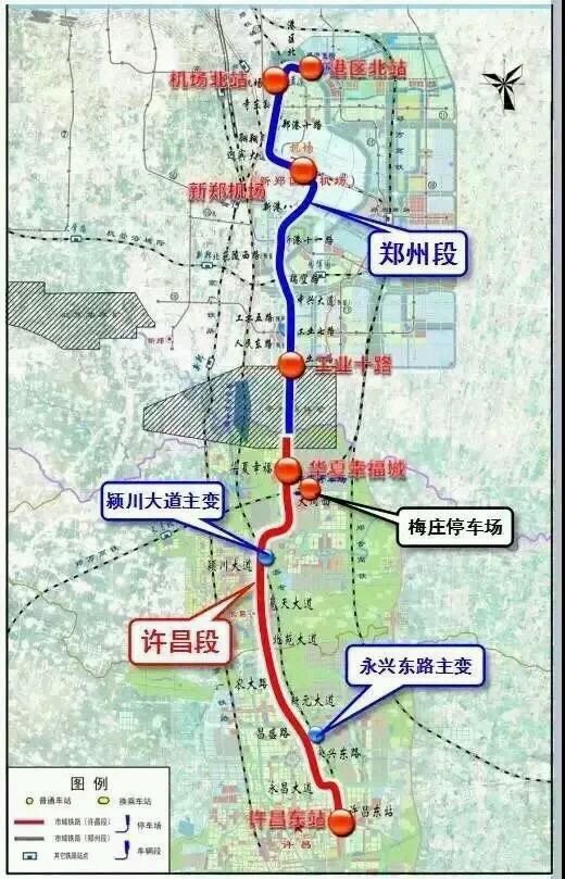 许昌地铁线路图是什么样的-第1张-交通-答答问