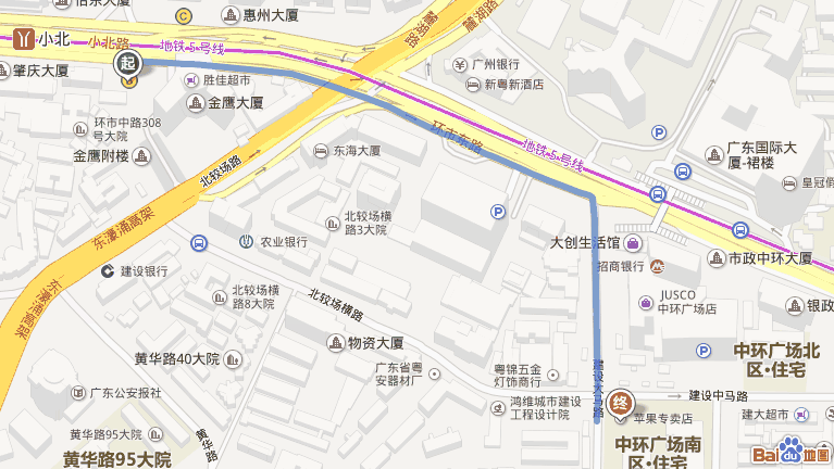 建设大马路20号保利中环广场坐地铁怎样去-第1张-交通-答答问