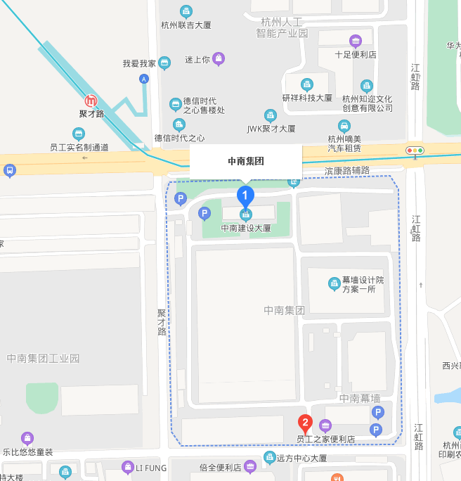 杭州地铁5号线哪个站点下车离中南集团近-第1张-交通-答答问