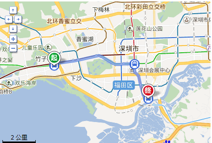深圳福田车站有地铁站吗.是直达福田口岸的吗-第1张-交通-答答问