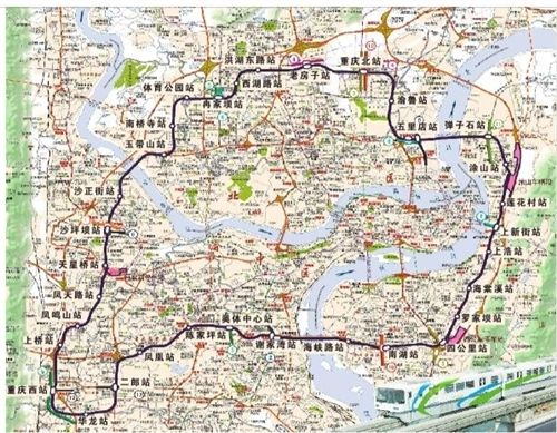 重庆轨道交通的在建线路-第1张-交通-答答问