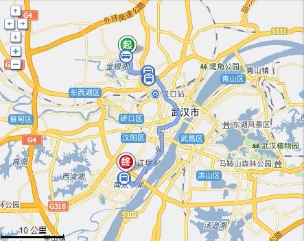 从武汉碧云天到永旺梦乐城怎么走-第1张-交通-答答问
