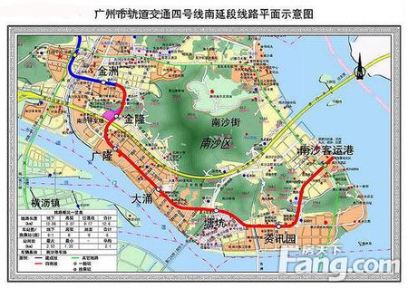 广州地铁4号线的站点介绍-第1张-交通-答答问