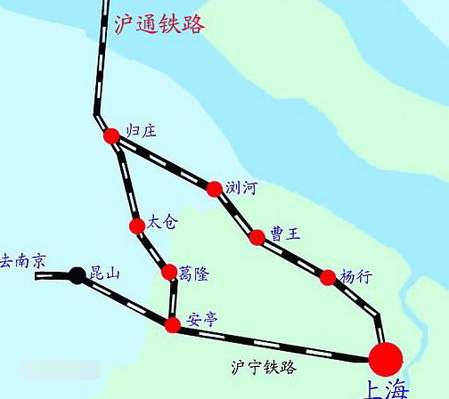沪通铁路在太仓境内设的站是在哪里-第1张-交通-答答问