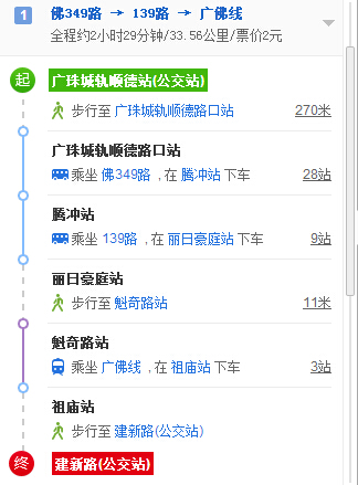 佛山岭南新天地路线-第1张-交通-答答问