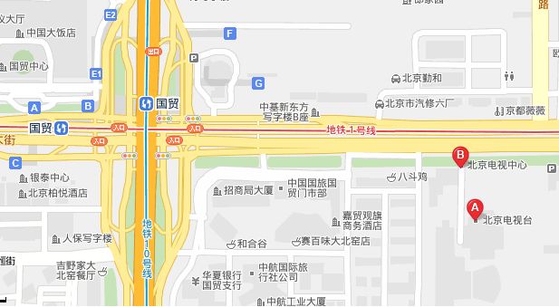 在地铁国贸站下站后怎么去北京电视台新址 国贸站近还是一号线的大望路站近呢-第1张-交通-答答问
