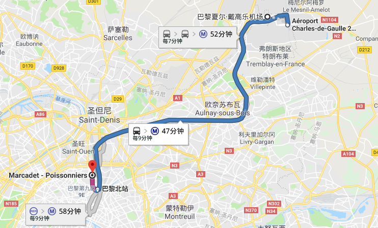 从戴高乐机场怎么换乘地铁12号线-第1张-交通-答答问