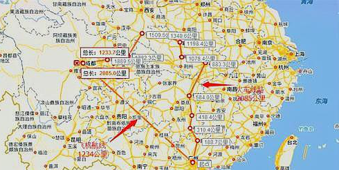 广州到成都高铁途经那些站点-第1张-交通-答答问