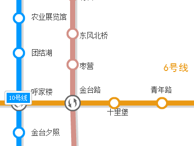 北京地铁6号线在哪站换10号线-第1张-交通-答答问