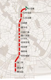 成都地铁一号线全线站名-第1张-交通-答答问