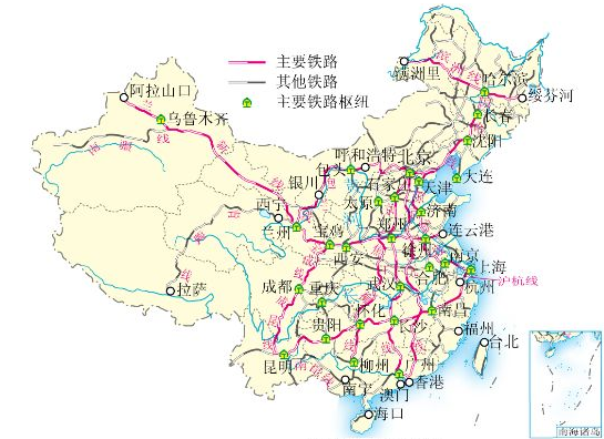 我国与邻国边境铁路车站的路线长度和站名-第1张-交通-答答问