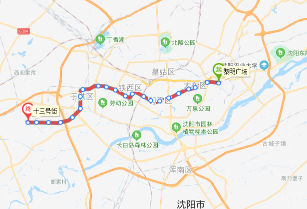 沈阳地铁一号线一共有多少站，每站的站名都是什么-第1张-交通-答答问