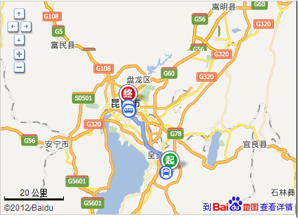 从呈贡大学城坐地铁到五华区金鹰购物广场b坐怎么走-第1张-交通-答答问