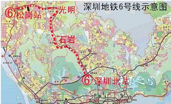 东莞地铁2号线的车站名称-第1张-交通-答答问