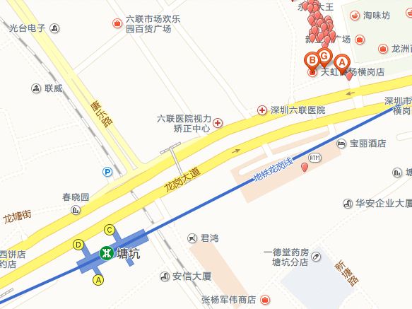 松柏天虹在哪个地铁出口-第1张-交通-答答问