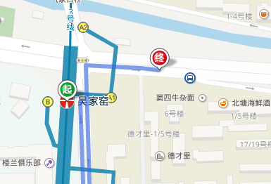 从吴家窑地铁站哪个出口可以到公交德才里站-第1张-交通-答答问