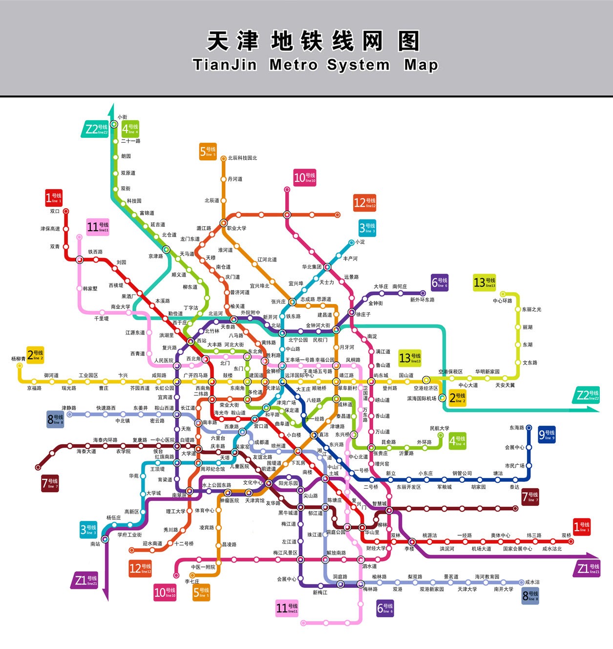 天津地铁8号线的线路规划-第1张-交通-答答问