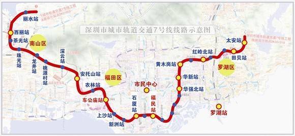 深圳地铁7号线的介绍-第1张-交通-答答问
