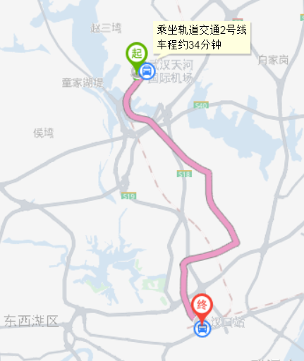 武汉地铁好坑啊。2线机场全程才10元 我从天河机场做到汉口火车站三分之一的路就要7元。-第1张-交通-答答问