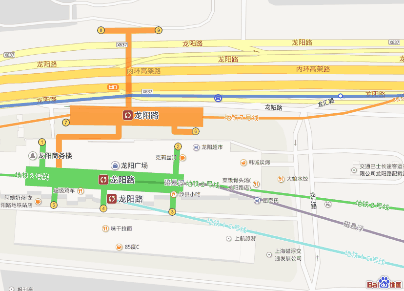 上海地铁16号线龙阳路站哪个出口出来能换乘江南专线江南专线龙阳路地铁站末班车是几点的-第1张-交通-答答问