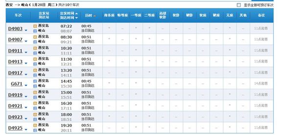 从西安北有没有到高店的高铁 最后一趟是几点-第1张-交通-答答问