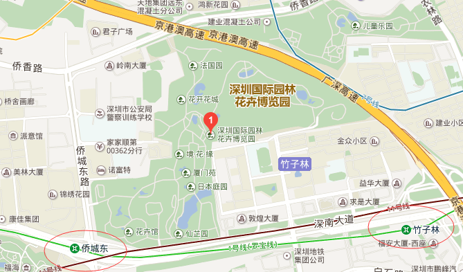 深圳园博园怎么坐地铁-第1张-交通-答答问