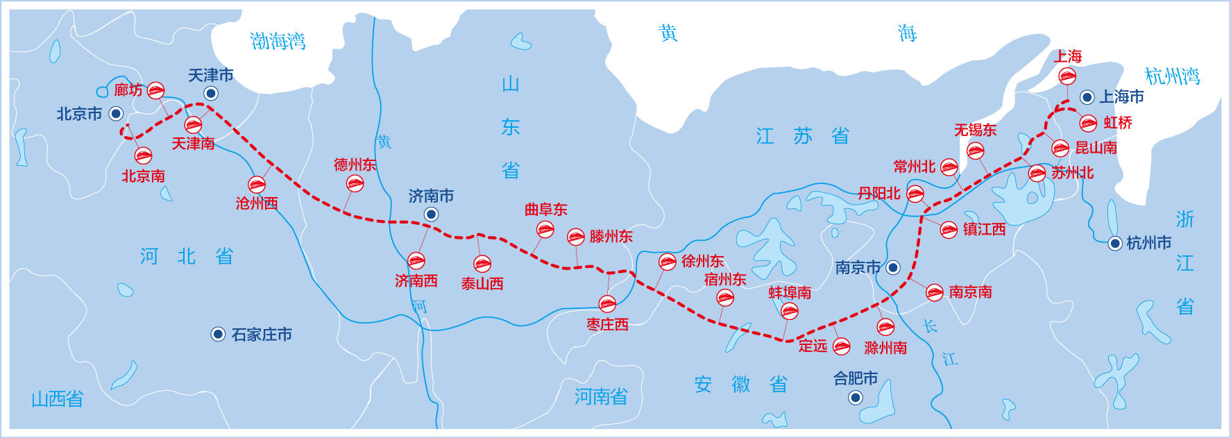京沪高速铁路的票价规定-第1张-交通-答答问