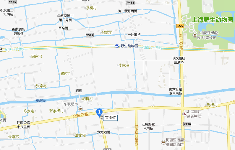 从上海浦东新区宣桥附近有地铁到上海站吗-第1张-交通-答答问