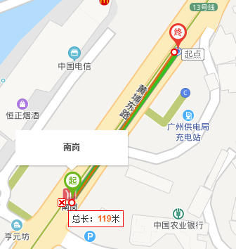 广州公交b26南岗站是地铁13号线哪个出口-第1张-交通-答答问