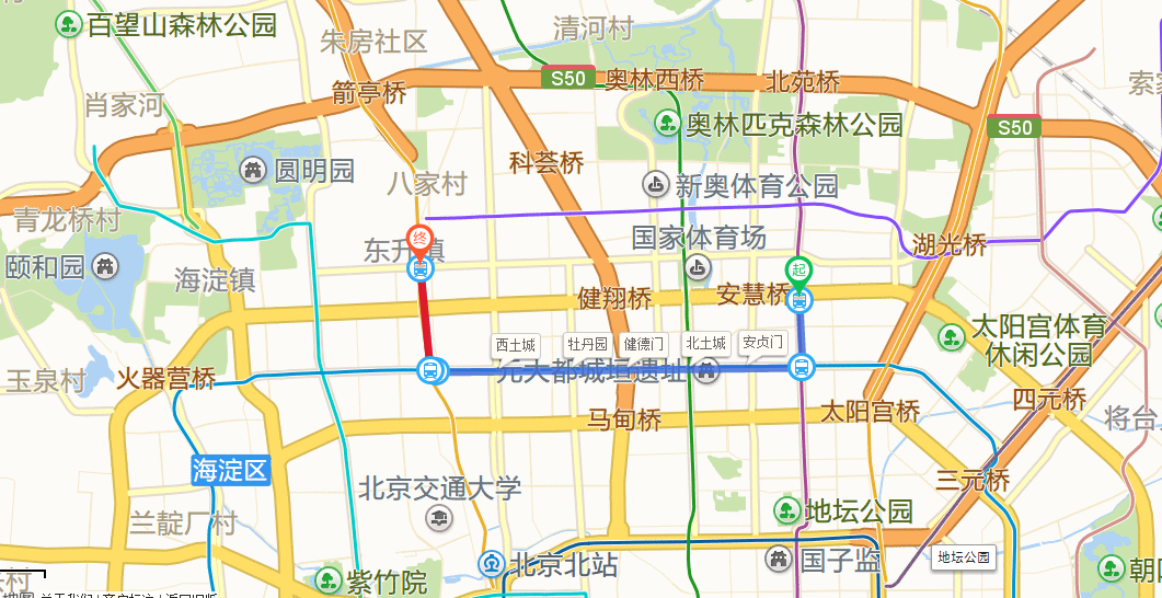 惠新西街北口到五道口怎么走-第1张-交通-答答问