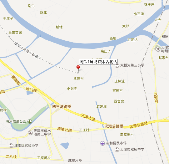 天津地铁一号线延长线咸水沽北站在哪-第1张-交通-答答问
