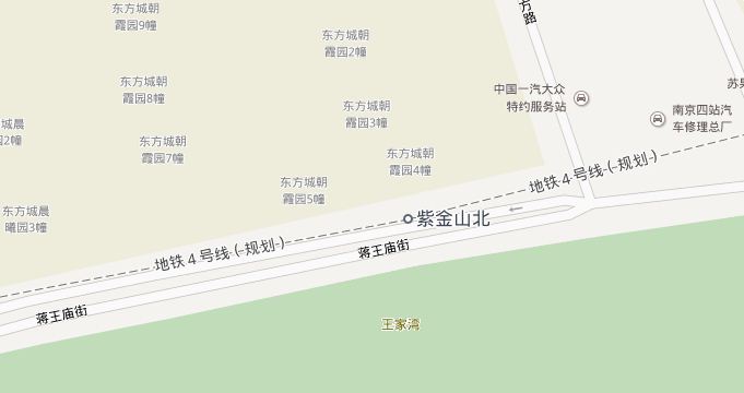 南京地铁4号线紫金山北站出口位置示意图-第1张-交通-答答问