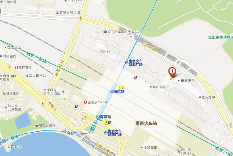 南京小红山汽车站，坐地铁一号线到哪个站下啊-第1张-交通-答答问