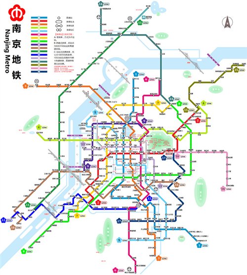 南京浦口地铁规划路线图-第1张-交通-答答问