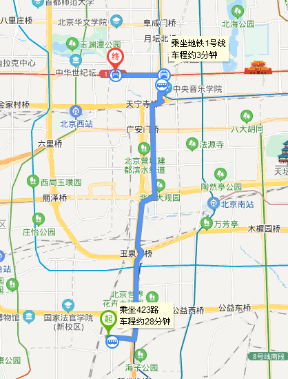 银地家园到地铁木樨地怎么走-第1张-交通-答答问