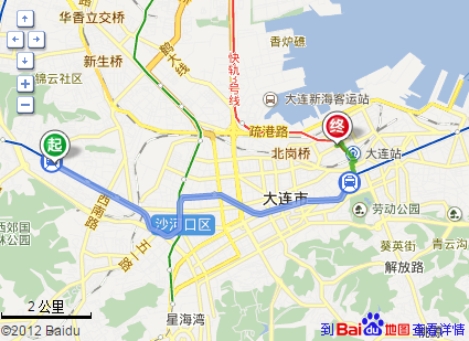 大连地铁二号线到大菜市从哪个口出-第1张-交通-答答问