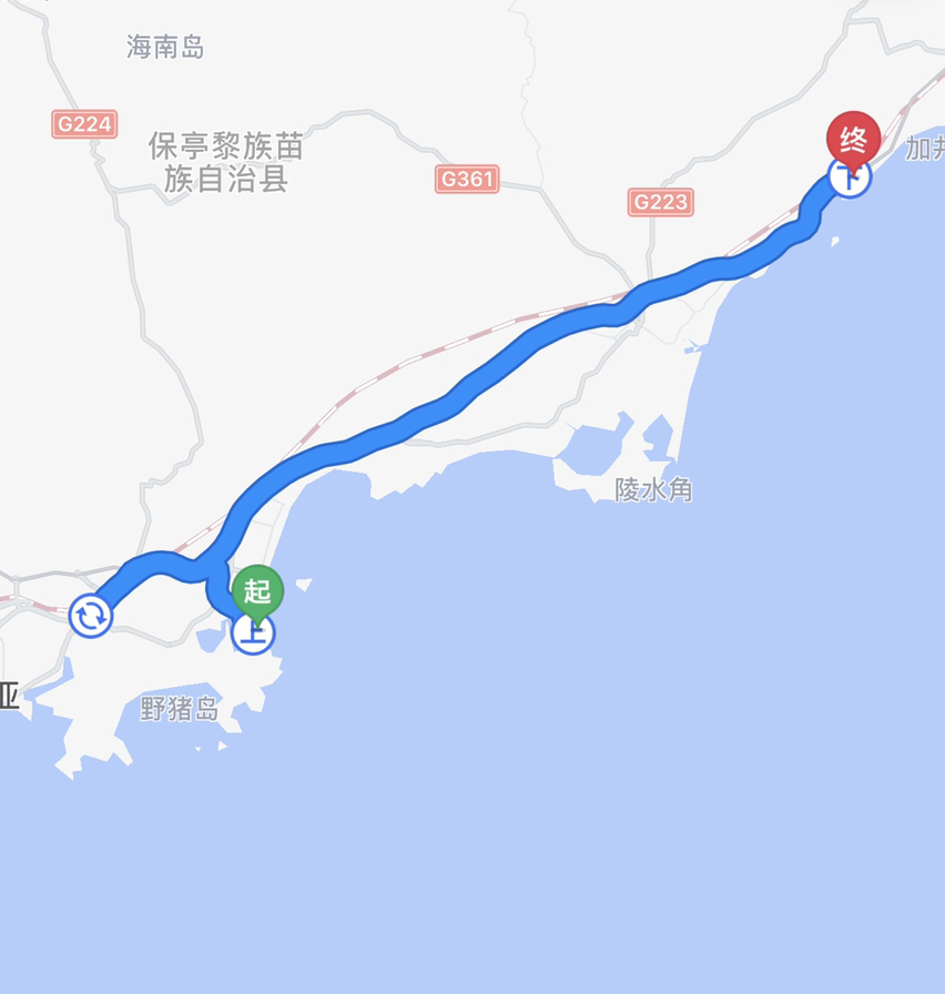 三亚后海渔村皇后湾怎么去万宁日月湾？-第2张-旅游-答答问