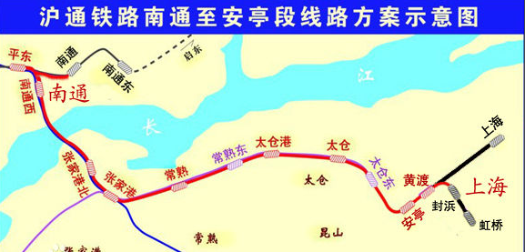 沪通铁路上海段有哪些站点-第1张-交通-答答问