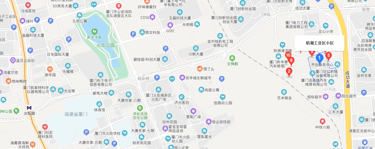 厦门地铁一号线坐哪个站点离枋湖工业园最近-第1张-交通-答答问