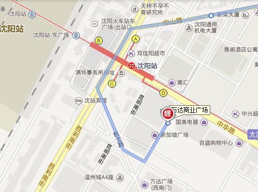 沈阳站东广场出站口出去做232公交车从哪个地铁口出来-第1张-交通-答答问