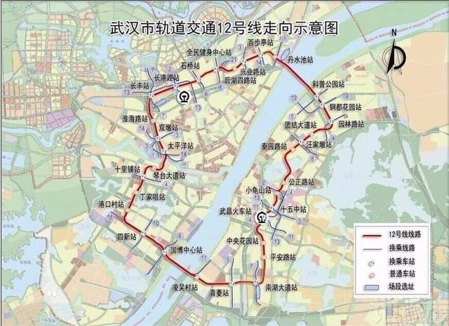 武汉地铁12号线的路线具体有哪些-第1张-交通-答答问