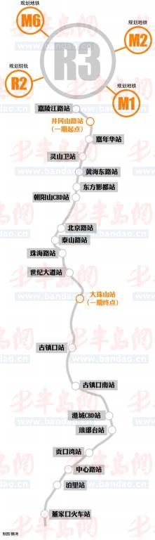 青岛胶南海滨大道一侧在打眼堪测是地铁吗-第1张-交通-答答问