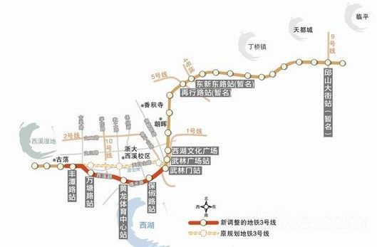 我在杭州新天地工作，有哪些地铁沿线的房子，有地铁规划也行-第1张-交通-答答问