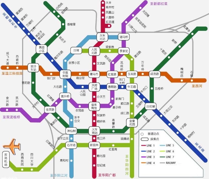 成都地铁17号线的线路走向-第1张-交通-答答问