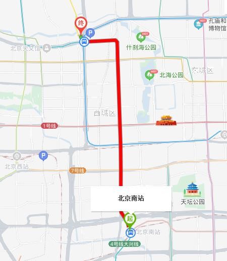 北京南到北京北坐地铁要多久-第1张-交通-答答问